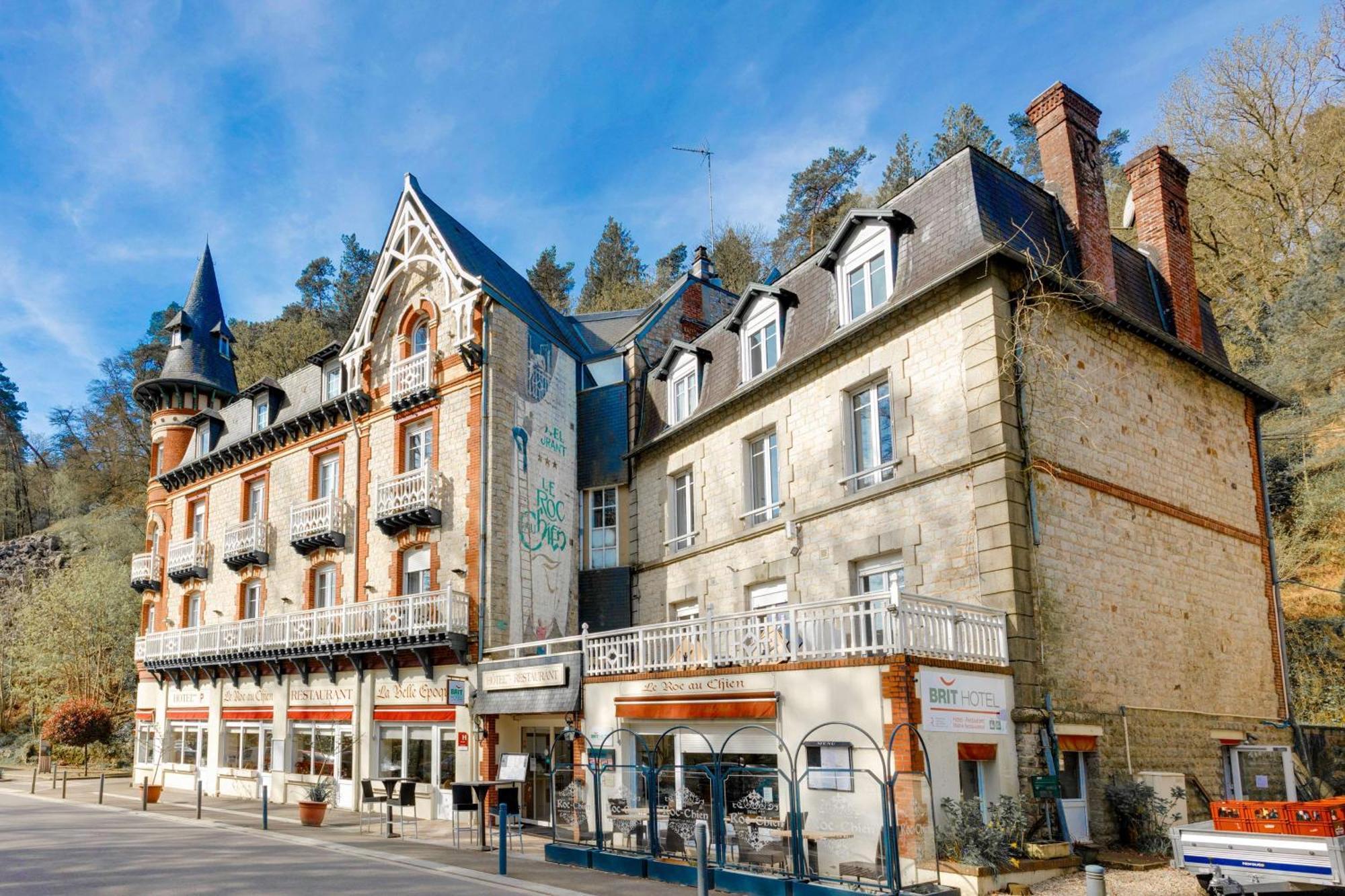 Brit Hotel & Spa Le Roc Au Chien Bagnoles de l'Orne Normandie Eksteriør billede
