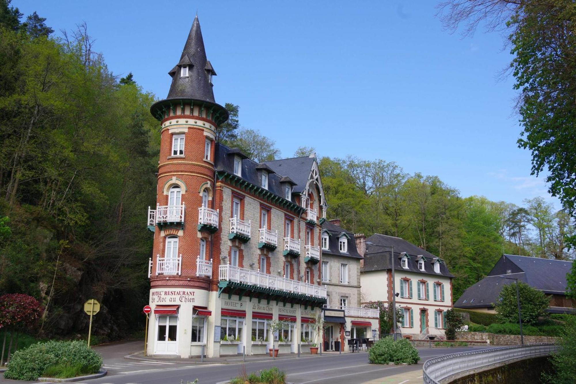 Brit Hotel & Spa Le Roc Au Chien Bagnoles de l'Orne Normandie Eksteriør billede